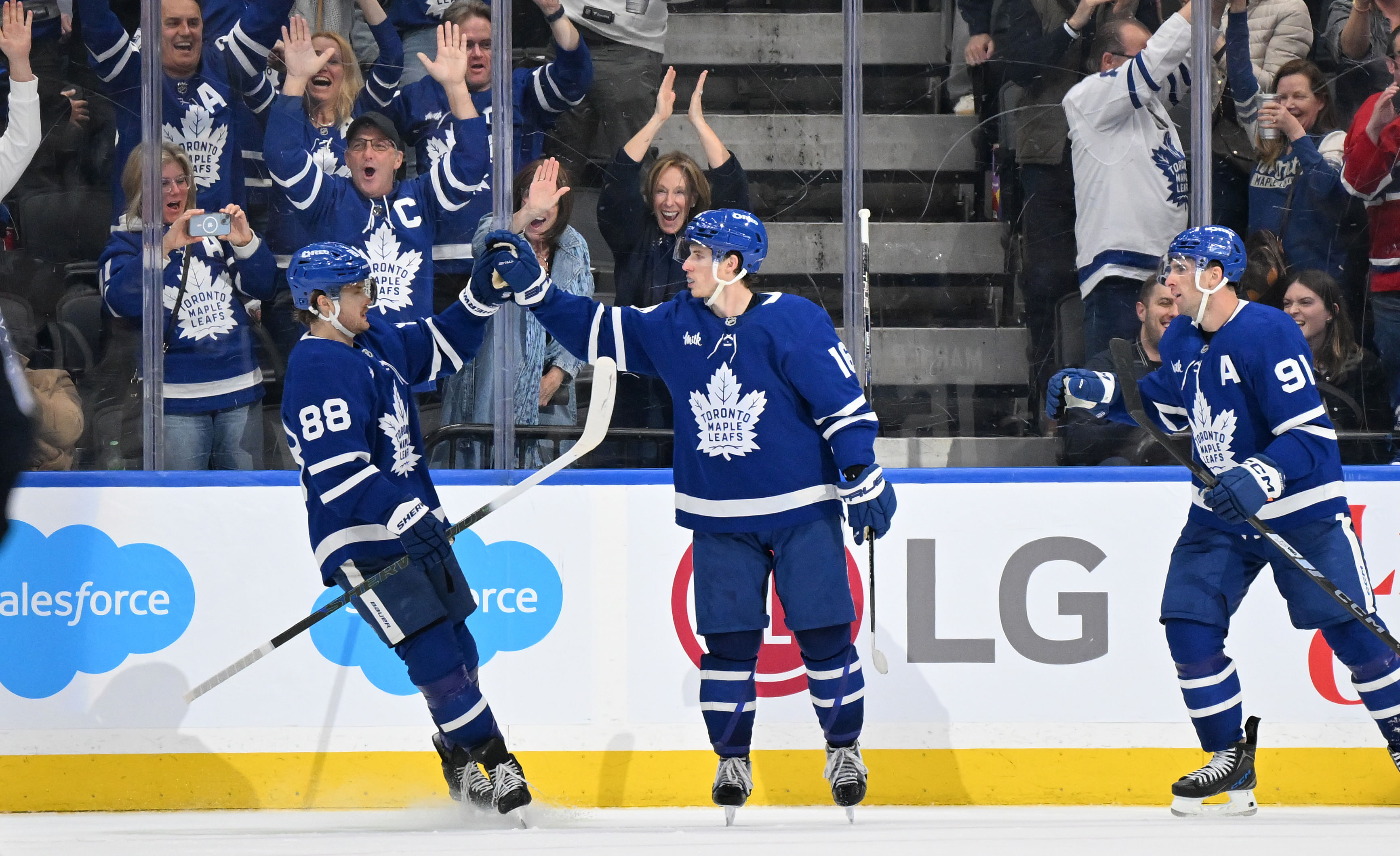 The Maple Leafs stars have faded (Imagn)